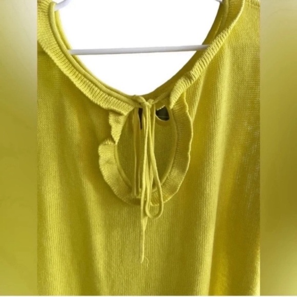 MOTH Anthropologie Lime Tee Sweater Size M - Picture 13 of 13
